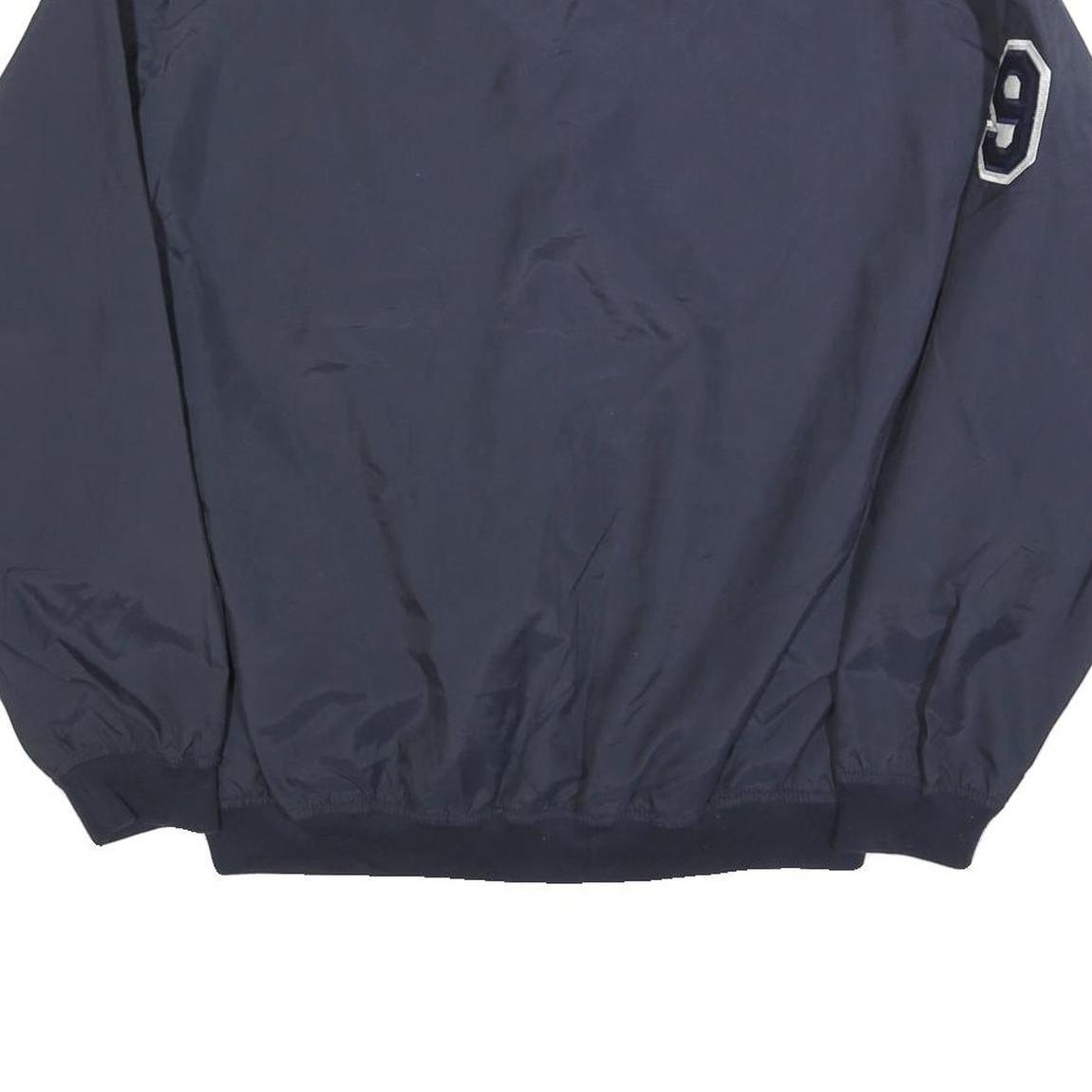 PORT AUTHORITY Mens Blue Undertakers Softball V-Neck M Sports Sweatshirt