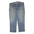 CARHARTT Mens Regular Fit Light Blue Denim Jeans W40 L30 Workwear Stitch