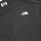 THE NORTH FACE Mens Black Cotton Blend Sweatshirt L Crew Neck Pullover Classic
