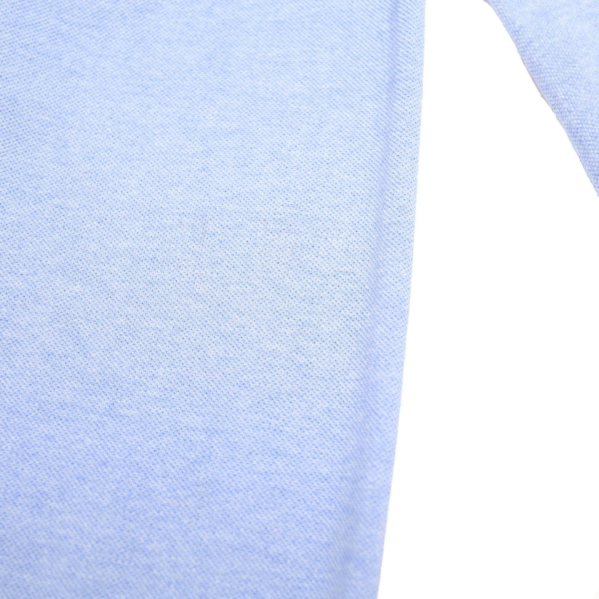KAPPA Mens Blue Long Sleeve Plain XL Cotton Polo Shirt Classic Fit Casual