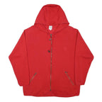 WEAR IT Mens Red Hoodie M Full Zip Cotton Blend Casual Streetwear