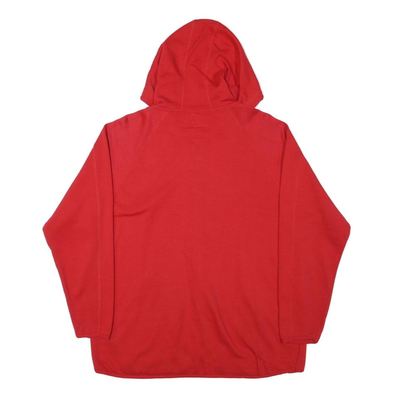 WEAR IT Mens Red Hoodie M Full Zip Cotton Blend Casual Streetwear