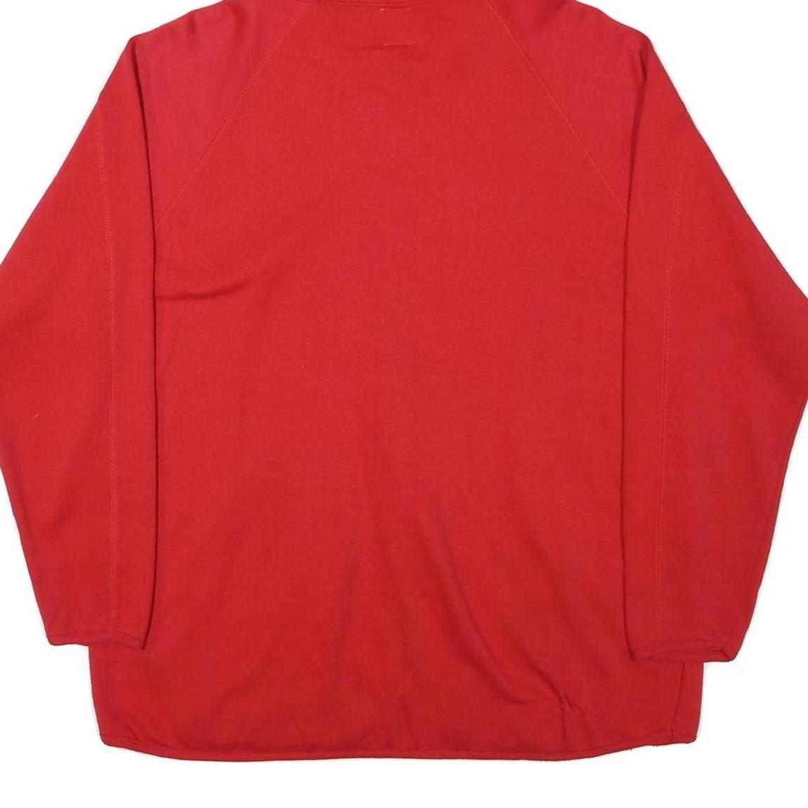 WEAR IT Mens Red Hoodie M Full Zip Cotton Blend Casual Streetwear