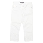LEVI'S Womens Jeans White Regular Straight W28 L20