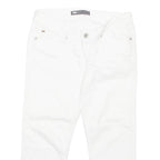LEVI'S Womens Jeans White Regular Straight W28 L20