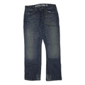 NAUTICA Mens Regular Fit Blue Denim Jeans Cotton Blend W34 L31 Classic Style Zip
