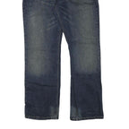 NAUTICA Mens Regular Fit Blue Denim Jeans Cotton Blend W34 L31 Classic Style Zip