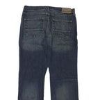 NAUTICA Mens Regular Fit Blue Denim Jeans Cotton Blend W34 L31 Classic Style Zip