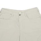 THE NORTH FACE Womens Shorts White Casual UK 12 W32 Lightweight Nylon