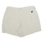 THE NORTH FACE Womens Shorts White Casual UK 12 W32 Lightweight Nylon