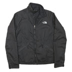 THE NORTH FACE Womens Black Outdoor Jacket XS Polyester Blend Zip Plain