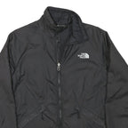 THE NORTH FACE Womens Black Outdoor Jacket XS Polyester Blend Zip Plain