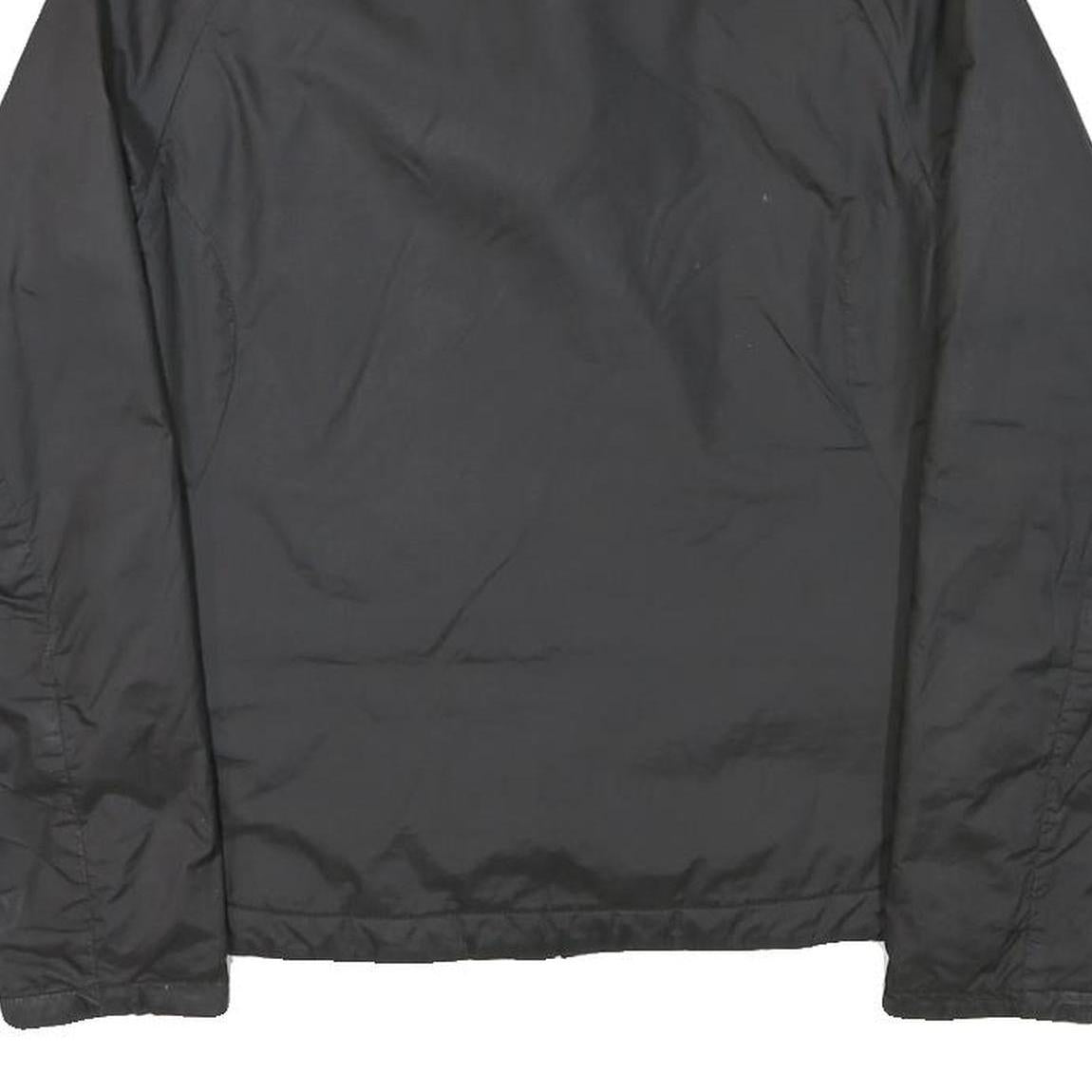 THE NORTH FACE Womens Black Outdoor Jacket XS Polyester Blend Zip Plain