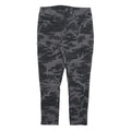 LEVI'S Womens Cotton Blend Black & Grey Camouflage Slim Skinny Trousers W31 L27