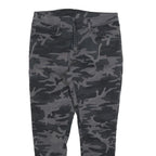 LEVI'S Womens Cotton Blend Black & Grey Camouflage Slim Skinny Trousers W31 L27