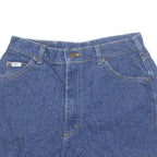 LEE Cut Off Womens Denim Shorts Blue 90s M W30