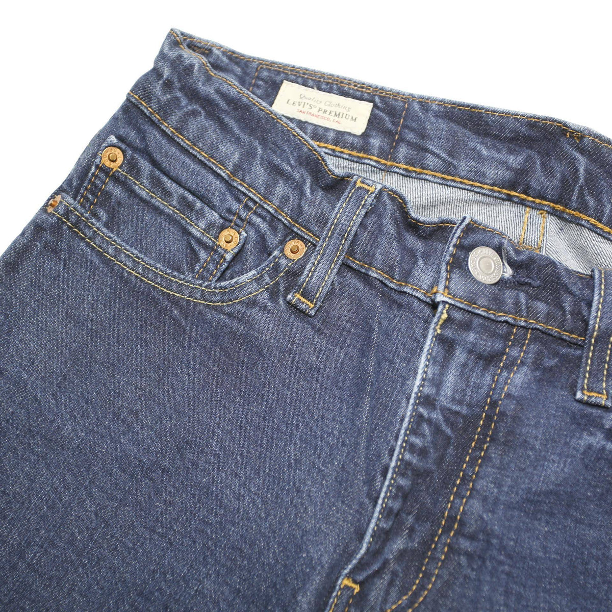 LEVI'S 511 BIG E Womens Jeans Blue Regular Skinny Denim Medium W30 L28