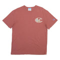 CHAMPION Mens T-Shirt Pink M