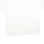 STAFFORD Mens White Plain T-Shirt 2XL Short Sleeve Crew Neck Cotton Basic