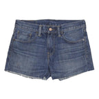 LEVI'S Womens Shorts Blue Denim Casual S W30 Classic Cotton