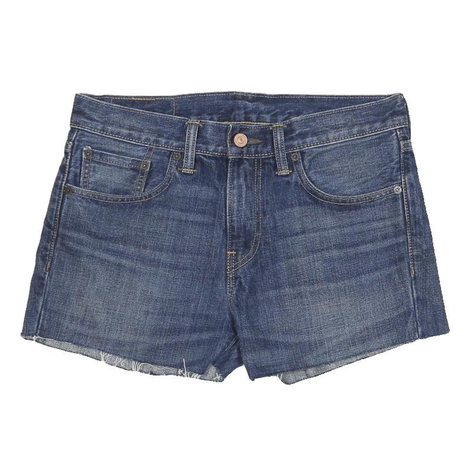 LEVI'S Womens Shorts Blue Denim Casual S W30 Classic Cotton