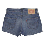 LEVI'S Womens Shorts Blue Denim Casual S W30 Classic Cotton