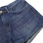 LEVI'S Womens Shorts Blue Denim Casual S W30 Classic Cotton