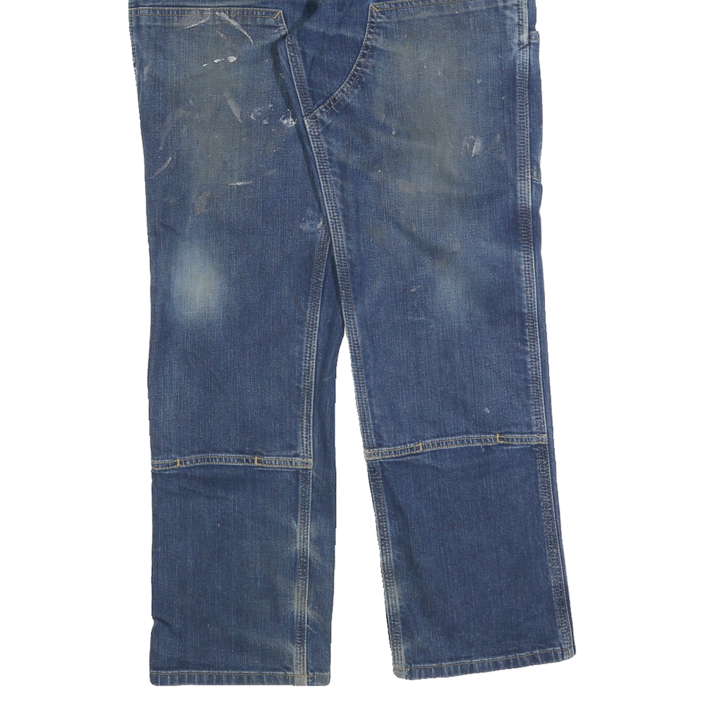 CARHARTT Mens Jeans Blue Relaxed Straight Denim Medium W31 L30 Workwear