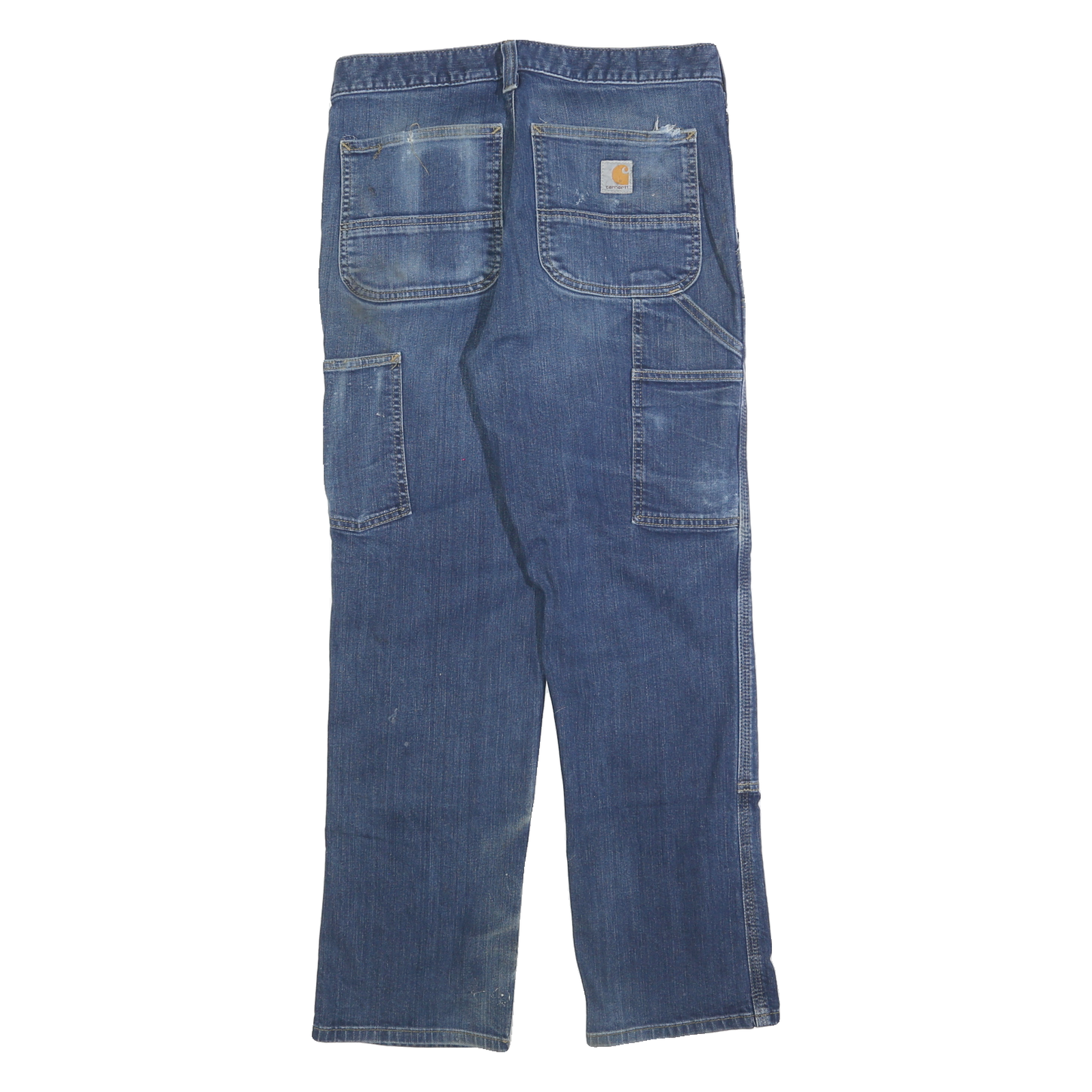 CARHARTT Mens Jeans Blue Relaxed Straight Denim Medium W31 L30 Workwear