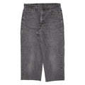 LEVI'S 555 Mens Jeans Black Relaxed Straight W36 L24