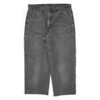 LEVI'S 555 Mens Jeans Black Relaxed Straight W36 L24