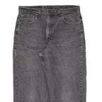 LEVI'S 555 Mens Jeans Black Relaxed Straight W36 L24