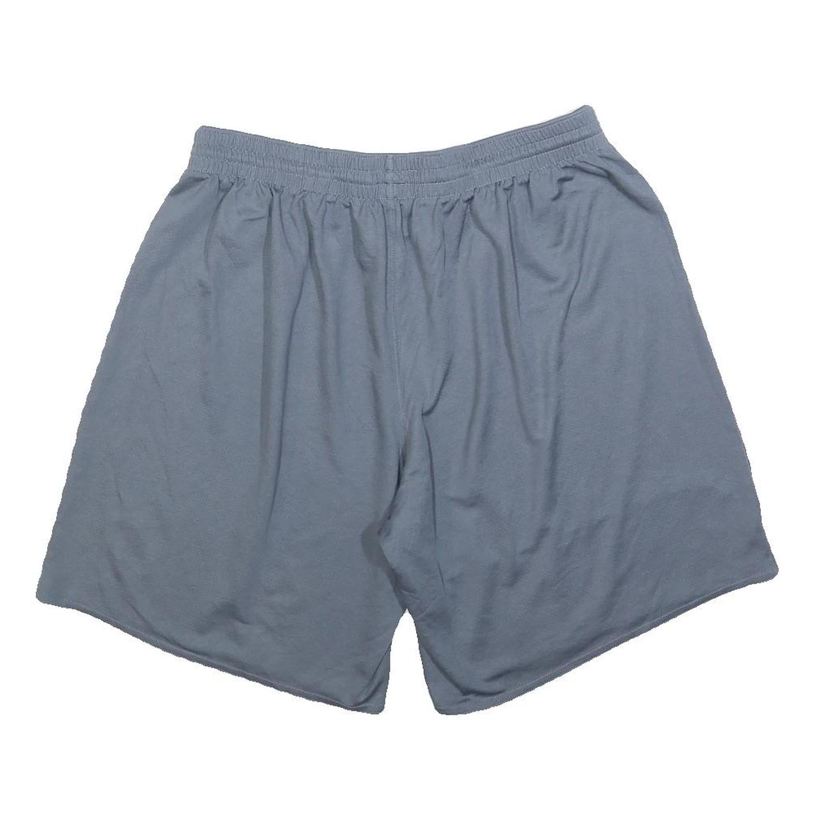 ADIDAS Mens Shorts Blue Casual Plain L W32 Football Training Gym Sports