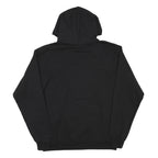 CHAMPION Mens Black Champlain College Pullover Hoodie L Cotton Blend