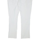 SCHOFFEL Womens White Slim Trousers W36 L30 Lightweight Outdoor Zip Pockets