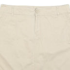 TOMMY HILFIGER Womens Beige Cotton Blend Pencil Knee Length Skirt L Classic