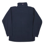 BERGHAUS Womens Navy Blue Jacket L Polyester Blend Plain Outdoor Zip