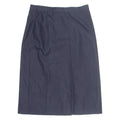 Womens Straight Skirt Blue Midi S