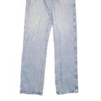 DICKIES Mens Jeans Blue Regular Straight Denim Light W32 L36 Classic Cotton