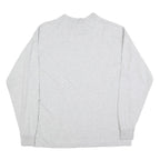 RUSSELL ATHLETIC Mens Grey Colfax Football Long Sleeve Crew Neck T-Shirt L