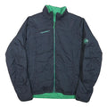 MAMMUT Womens Blue & Green Reversible Quilted Polyester Blend Jacket S Outdoor