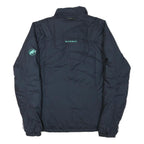 MAMMUT Womens Blue & Green Reversible Quilted Polyester Blend Jacket S Outdoor