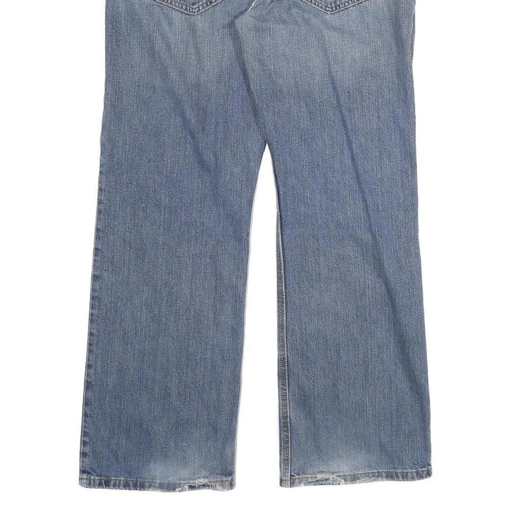 CARHARTT Mens Loose Light Blue Denim Jeans W33 L29 Workwear Casual Zip Fly