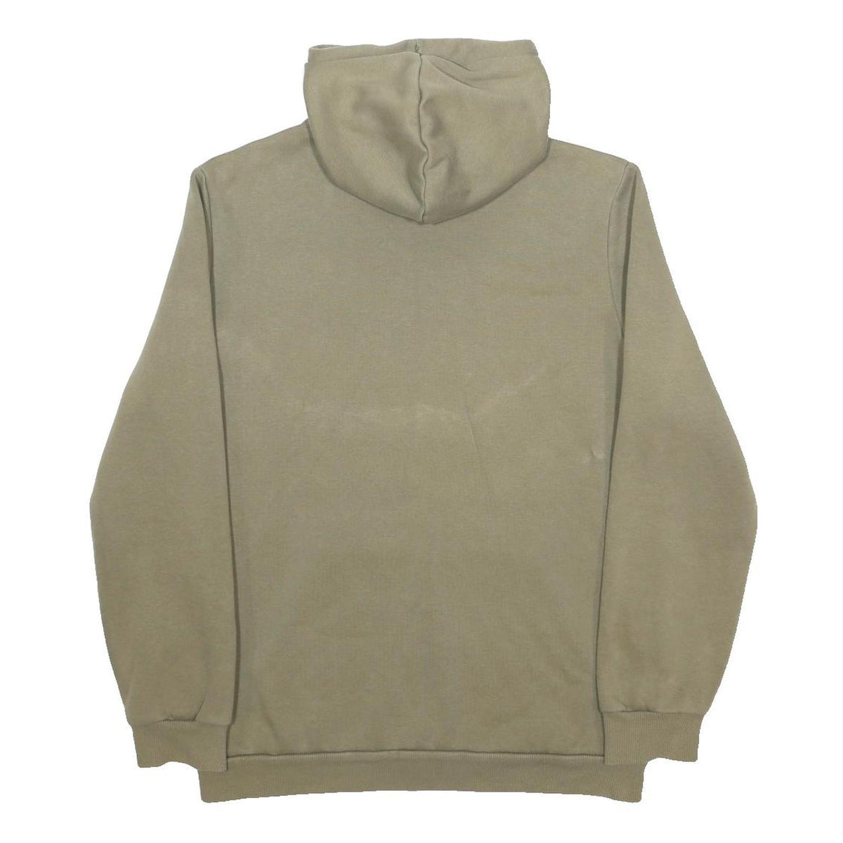 PUMA Mens Beige Pullover Hoodie S Cotton Blend Casual Sportswear