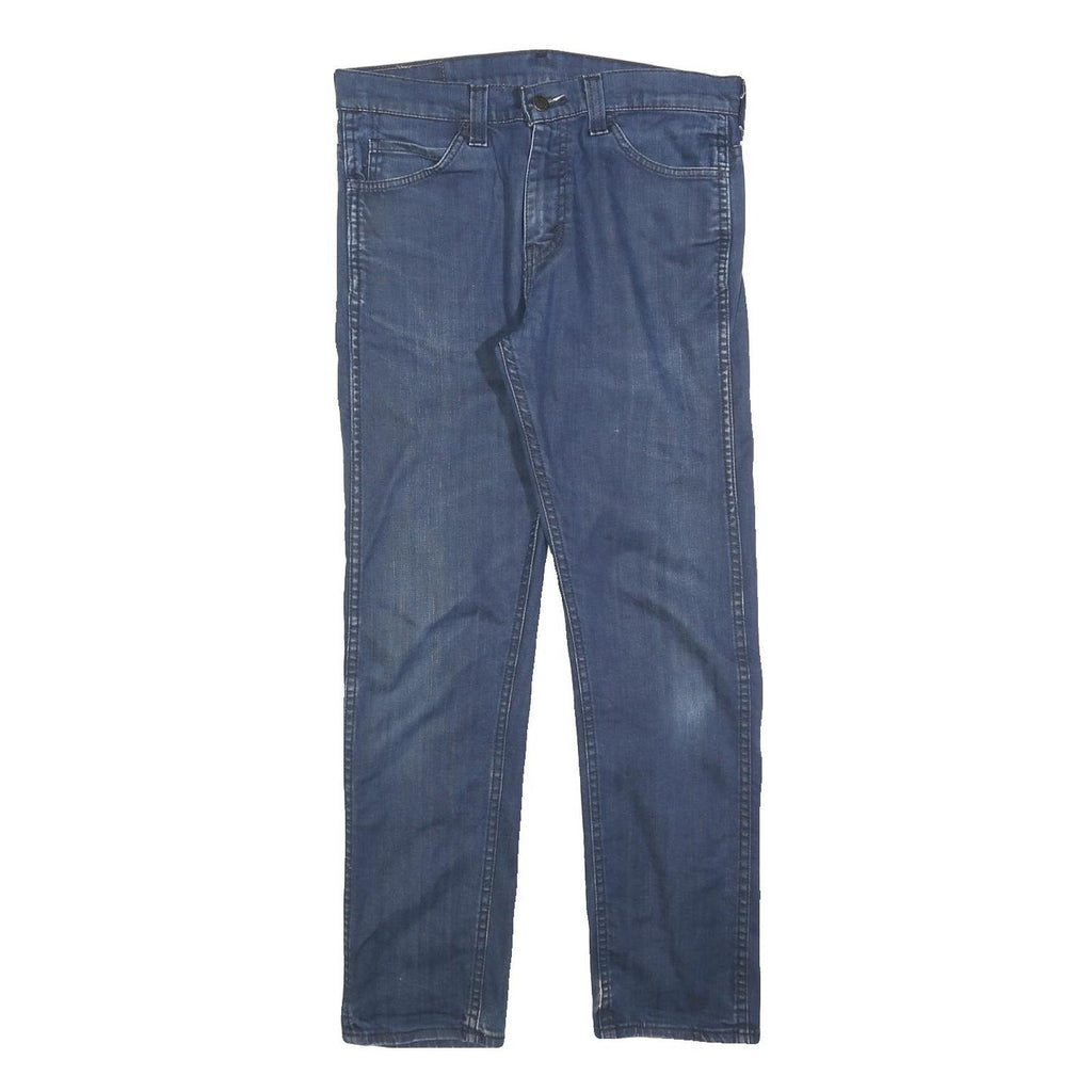 LEVI'S 508 Tapered Mens Jeans Blue Slim Tapered Denim Medium W30 L30 Cotton