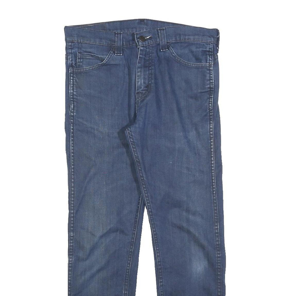 LEVI'S 508 Tapered Mens Jeans Blue Slim Tapered Denim Medium W30 L30 Cotton