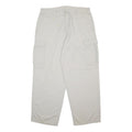 DICKIES Mens Cotton Beige Relaxed Cargo Trousers W36 L30 Workwear Utility