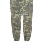 YES DENIM Mens Camouflage Slim Cargo Trousers W30 L30 Cotton Blend Zip