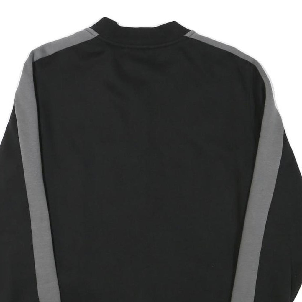 PUMA Mens Black & Grey Cotton Blend Zip Jacket XS Sportswear Casual Lightweight