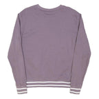 FILA Womens Purple Crew Neck M Sweatshirt Cotton Blend Pullover Casual